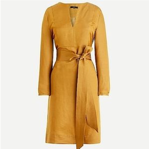 J Crew Gold Dress